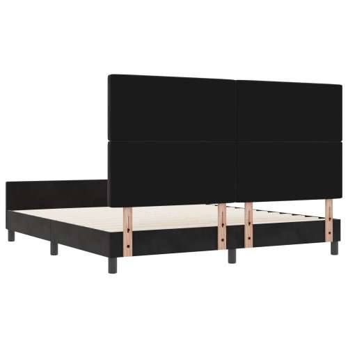 Krevet Okvir Crni 180x200 cm Baršun Cijena