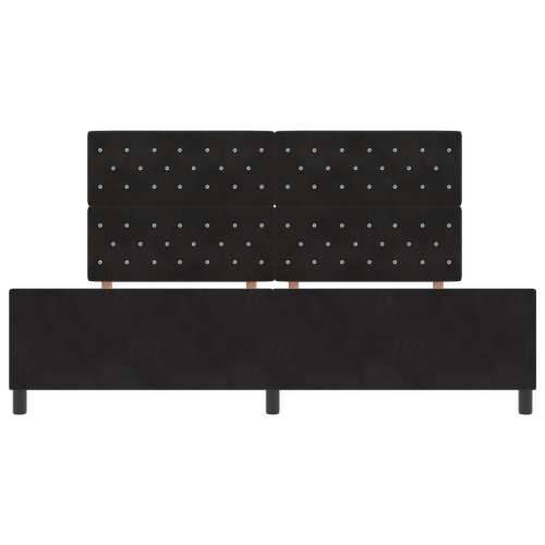 Krevet Black 200x200 cm Velvet Cijena