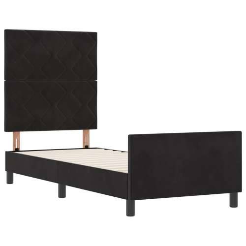 Krevet Crni 80x200 cm Baršun Cijena