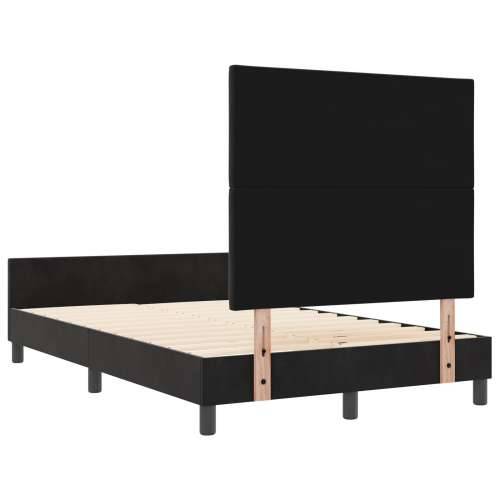 Krevet Rame Crno 120x190 cm Baršun Cijena