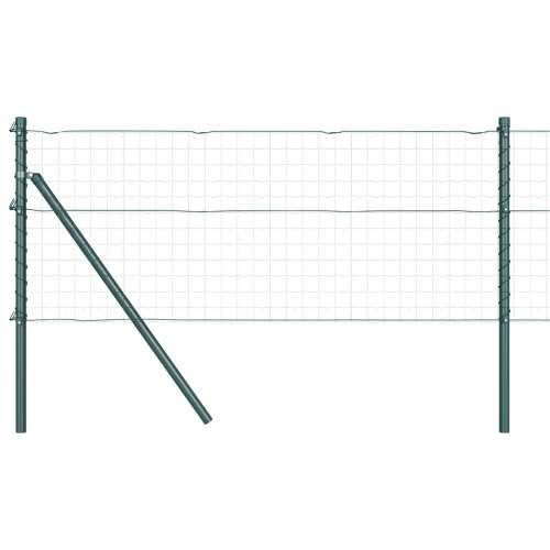 Stupovi ograde 52 kom Zelena Ø32 mm 100 cm Galvanizirani čelik Cijena