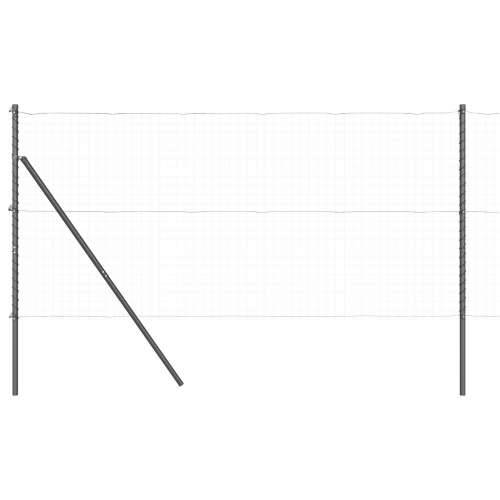 Postovi za ograde 52 kom Grey Ø32 mm 210 cm Galvanizirani čelik Cijena