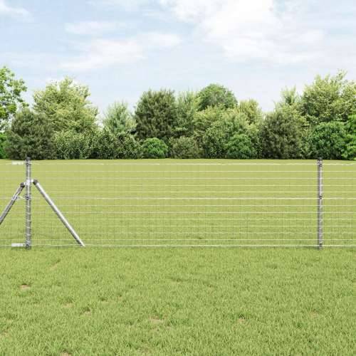 Stupovi ograde 26 kom Ø32 mm 100 cm Galvanizirani čelik Cijena