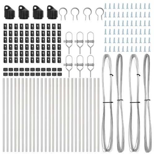 Stupovi ograde 26 kom Ø32 mm 120 cm Galvanizirani čelik Cijena