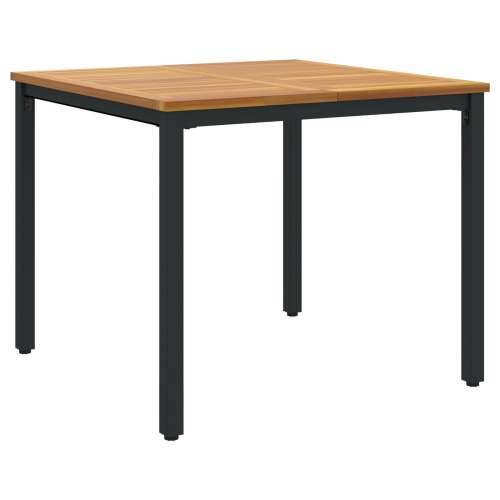 Vrtni stol 90x90x75 cm od čvrstog akacijevog drva i metala Cijena