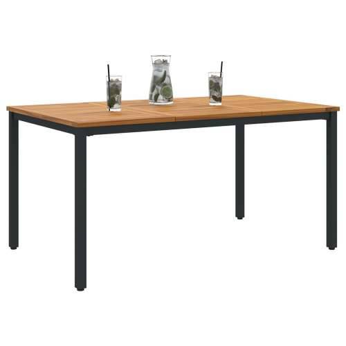 Vrtni stol 150x90x75 cm od čvrstog drva akacije i metala Cijena