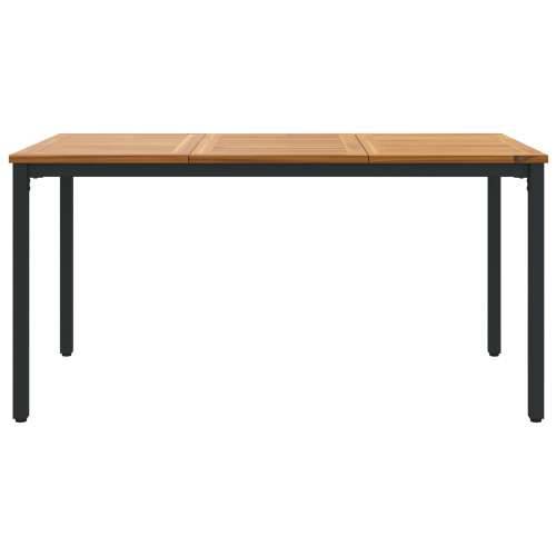 Vrtni stol 150x90x75 cm od čvrstog drva akacije i metala Cijena