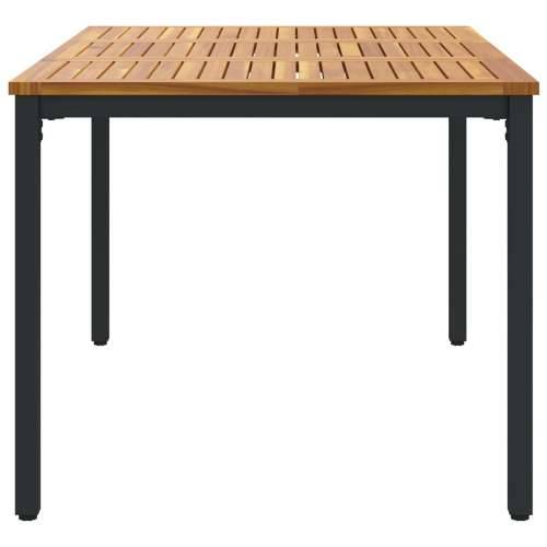 Vrtni stol 150x90x75 cm od čvrstog drva akacije i metala Cijena