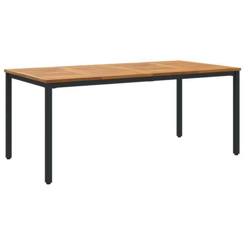Vrtni Stol 180x90x75 cm Od čvrstog drva acacije i metala Cijena