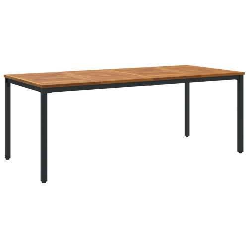Vrtni stol 200x90x75 cm od čvrstog drva akacije i metala Cijena
