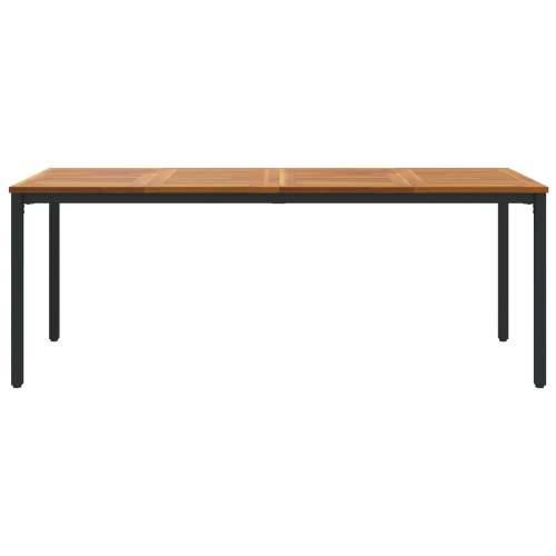 Vrtni stol 200x90x75 cm od čvrstog drva akacije i metala Cijena