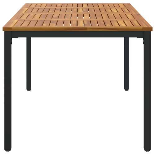 Vrtni stol 200x90x75 cm od čvrstog drva akacije i metala Cijena