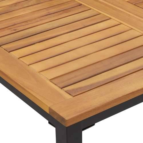 Vrtni stol 200x90x75 cm od čvrstog drva akacije i metala Cijena
