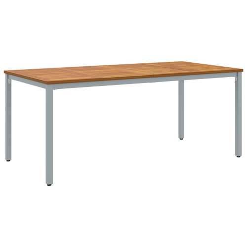 Vrtni stol 180x90x75 cm Od čvrstog drveta bagrema i metala Cijena