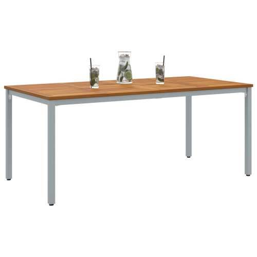 Vrtni stol 180x90x75 cm Od čvrstog drveta bagrema i metala Cijena