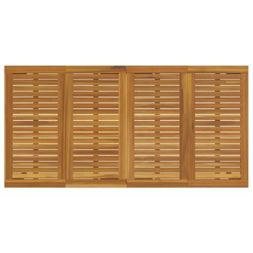 Vrtni stol 180x90x75 cm Od čvrstog drveta bagrema i metala Cijena