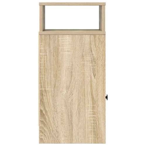 Noćni ormarić s ladicom sonoma hrast 25x31x66 cm - sonoma hrast 1 Cijena