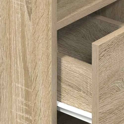 Noćni ormarić s ladicom sonoma hrast 25x31x66 cm - sonoma hrast 1 Cijena