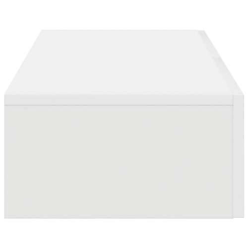 Zidna polica s ladicama bijela 80x33x17 cm izrađeno drvo - Bijela 80 x 33 x 17 cm 1 Cijena