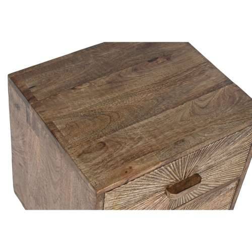 Noćni ormarić Home ESPRIT Prirodno 40 x 34 x 50 cm Cijena