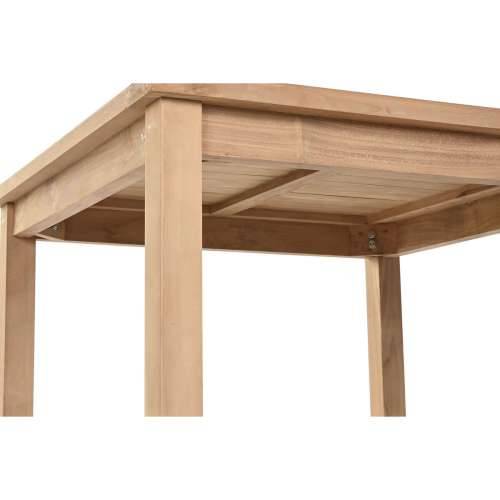 Blagavaonski stol Home ESPRIT Smeđa Tikovina 80 x 80 x 77 cm Cijena