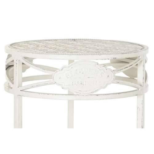 Set od tri stolice Home ESPRIT Bijela 30,5 x 30,5 x 70 cm (3 Dijelovi) Cijena