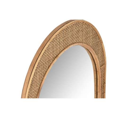 Zidno ogledalo Home ESPRIT Prirodno Scandi 51,5 x 2 x 77 cm Cijena