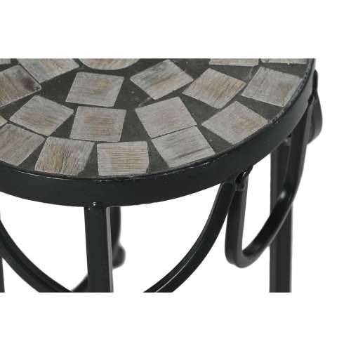 Set od tri stolice Home ESPRIT Crna 30 x 30 x 69 cm (3 Dijelovi) Cijena
