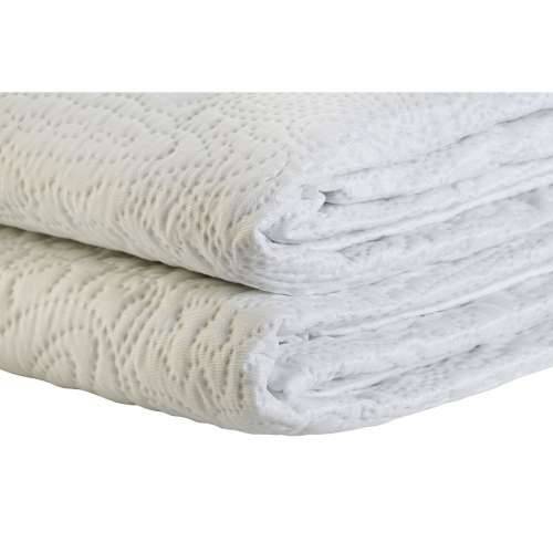prekrivač DKD Home Decor Bijela Krevet od 180 270 x 270 x 1 cm Cijena