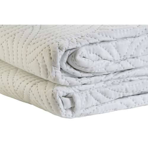 prekrivač DKD Home Decor Bijela Krevet od 180 270 x 270 x 1 cm Cijena