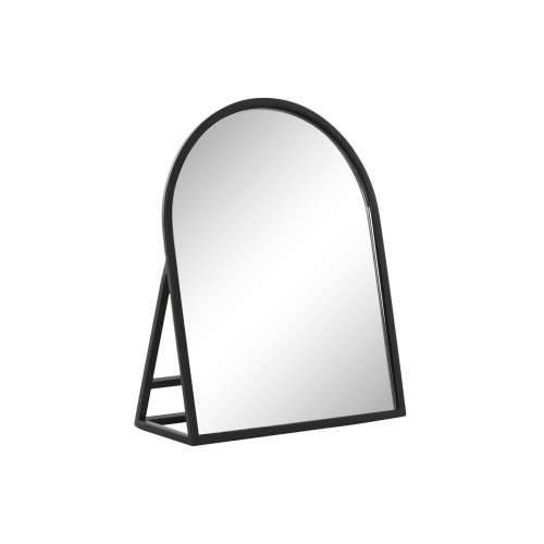 Zidno ogledalo Home ESPRIT Crna Kristal Željezo 20 x 8,5 x 25 cm Cijena