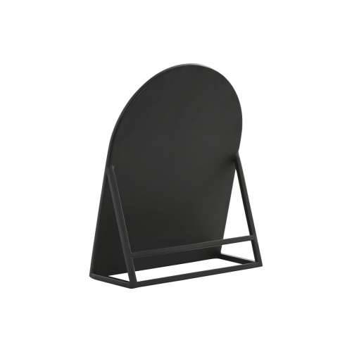 Zidno ogledalo Home ESPRIT Crna Kristal Željezo 20 x 8,5 x 25 cm Cijena