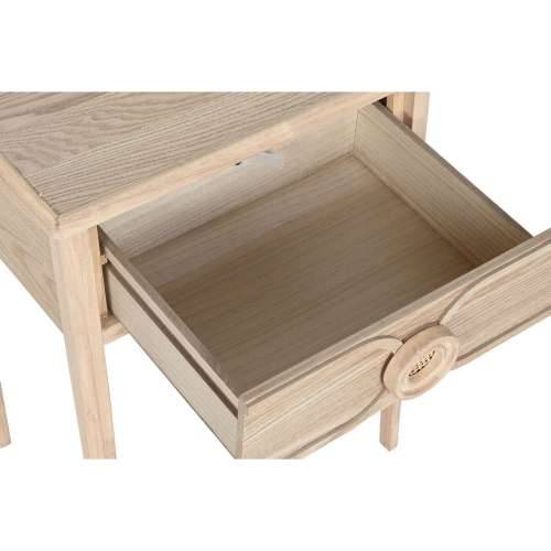 Noćni ormarić Home ESPRIT Prirodno 48 x 35 x 65 cm Cijena