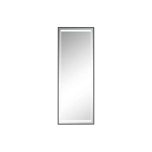 Dugo ogledalo Home ESPRIT Crna Aluminij 50 x 2 x 150 cm Cijena