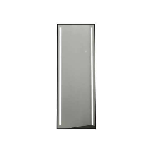 Dugo ogledalo Home ESPRIT Crna Aluminij 60 x 0,5 x 165 cm Cijena