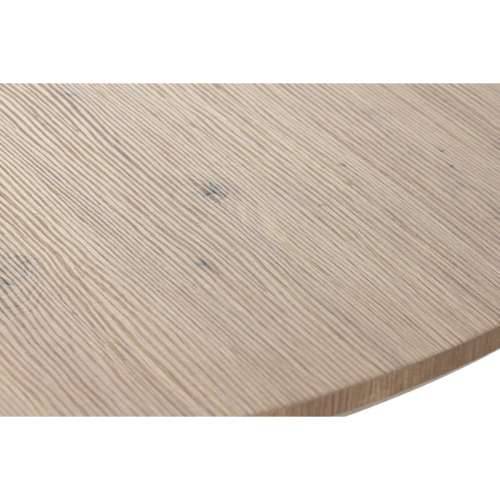 Blagavaonski stol Home ESPRIT Bijela Smeđa Željezo Drvo MDF 120 x 120 x 75 cm Cijena