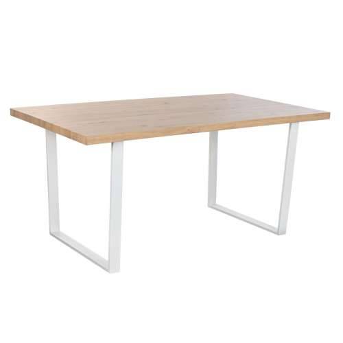 Blagavaonski stol Home ESPRIT Smeđa Crna Željezo Drvo MDF 160 x 90 x 75 cm Cijena