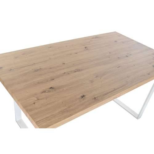 Blagavaonski stol Home ESPRIT Smeđa Crna Željezo Drvo MDF 160 x 90 x 75 cm Cijena