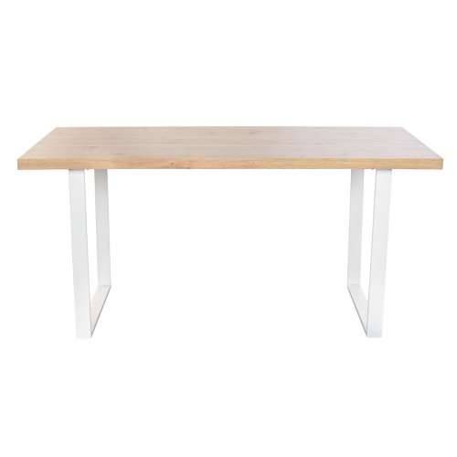 Blagavaonski stol Home ESPRIT Smeđa Crna Željezo Drvo MDF 160 x 90 x 75 cm Cijena