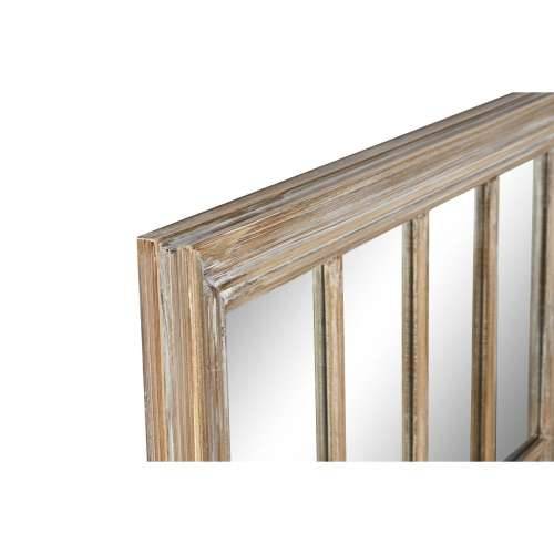 Zidno ogledalo Home ESPRIT Prirodno Prozor Decapé 68 x 4 x 128 cm Cijena