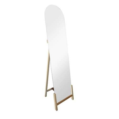 Dugo ogledalo Home ESPRIT Prirodno Kristal Borovina 40 x 10 x 160 cm Cijena