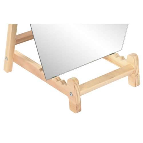 Dugo ogledalo Home ESPRIT Prirodno Kristal Borovina 50 x 10 x 150 cm Cijena