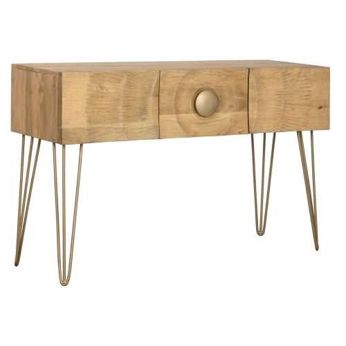 Konzola Home ESPRIT zlatan 120 x 38 x 76 cm Cijena