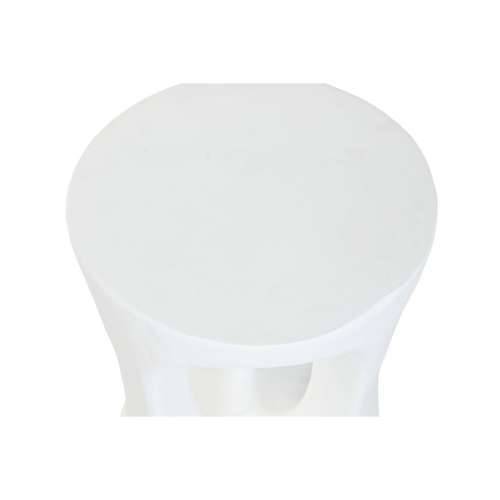 Pomoćni stolić Home ESPRIT Bijela 35,5 x 35,5 x 51 cm Cijena