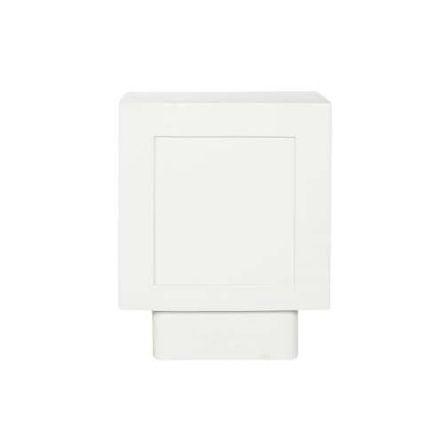 Noćni ormarić Home ESPRIT Bijela Prirodno 40 x 35 x 50 cm Cijena