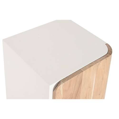Noćni ormarić Home ESPRIT Bijela Prirodno 40 x 35 x 50 cm Cijena