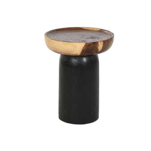 Pomoćni stolić Home ESPRIT Crna Prirodno 35 x 35 x 46 cm Cijena