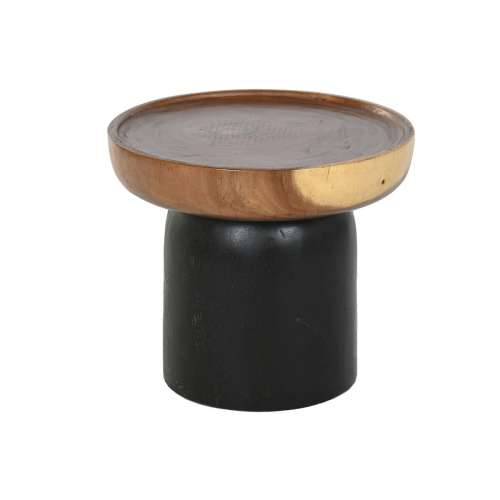 Pomoćni stolić Home ESPRIT Smeđa Crna 39 x 39 x 35 cm Cijena