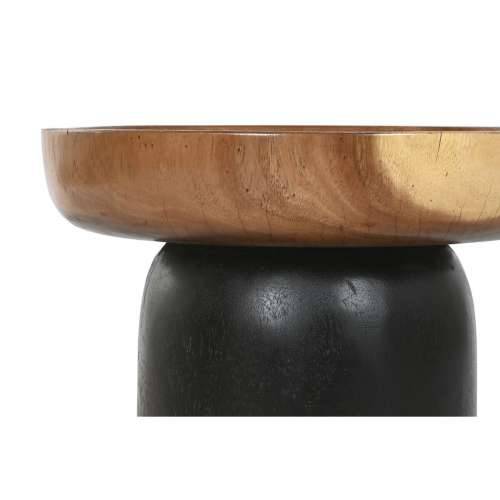 Pomoćni stolić Home ESPRIT Smeđa Crna 39 x 39 x 35 cm Cijena