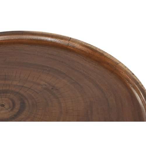 Pomoćni stolić Home ESPRIT Smeđa Crna 39 x 39 x 35 cm Cijena